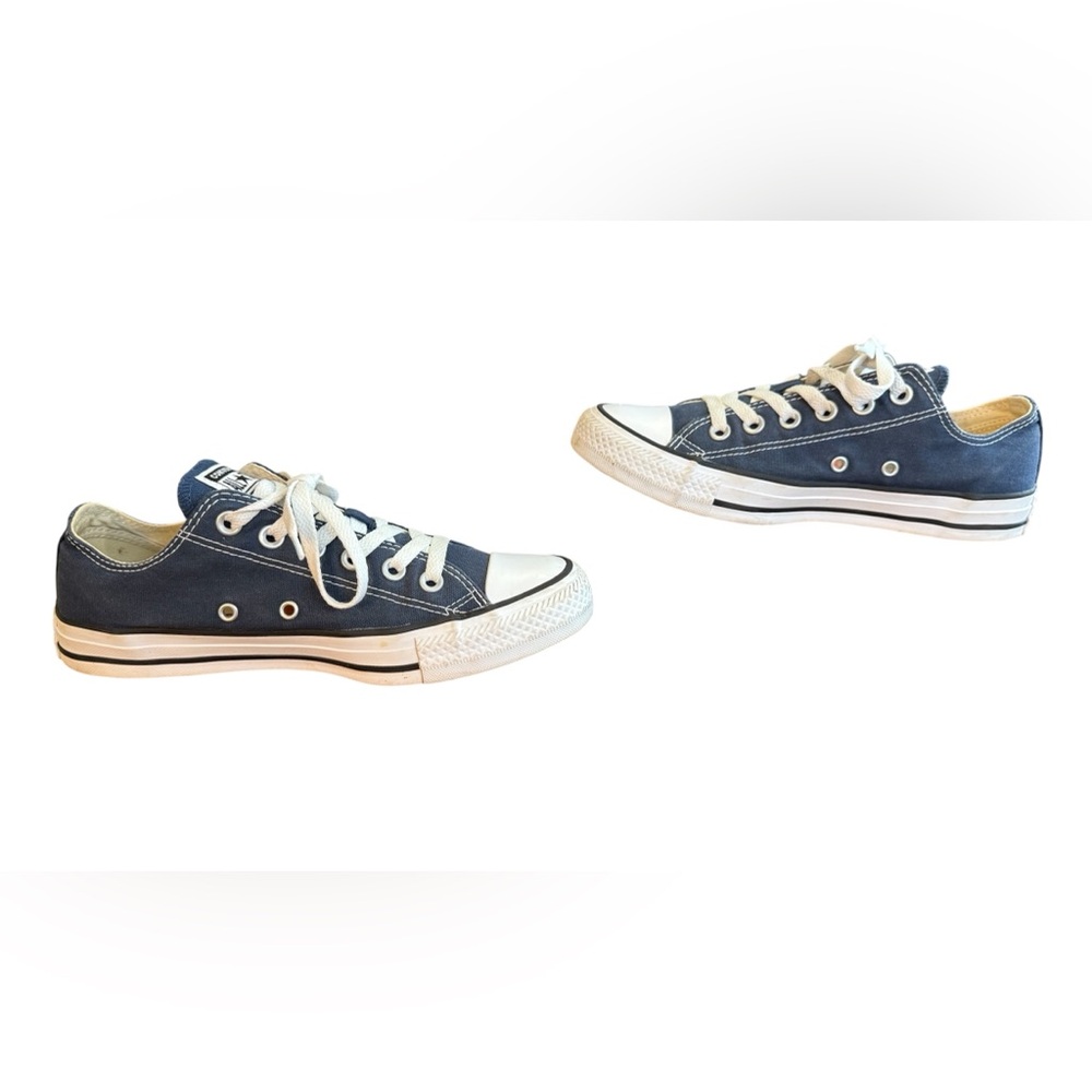 Converse Chuck Taylor All Star Low-Top Sneaker Navy Women’s Size 8 Men’s Size 6 - Picture 5 of 8